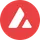 Avalanche-logotyp (AVAX)