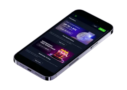 Bets.io i mobilen med välkomstbonusen upp till 1 BTC