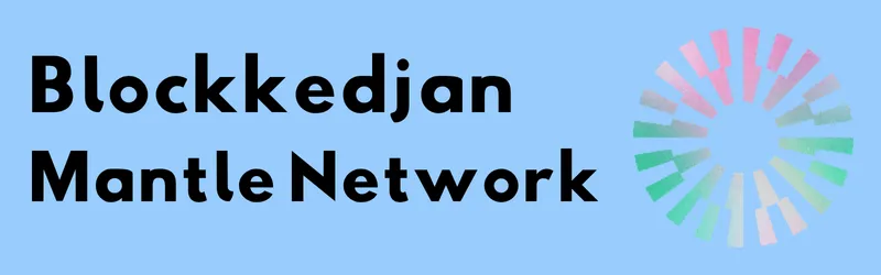 Mantles logotyp och rubriken ”Blockkedjan Mantle Network”