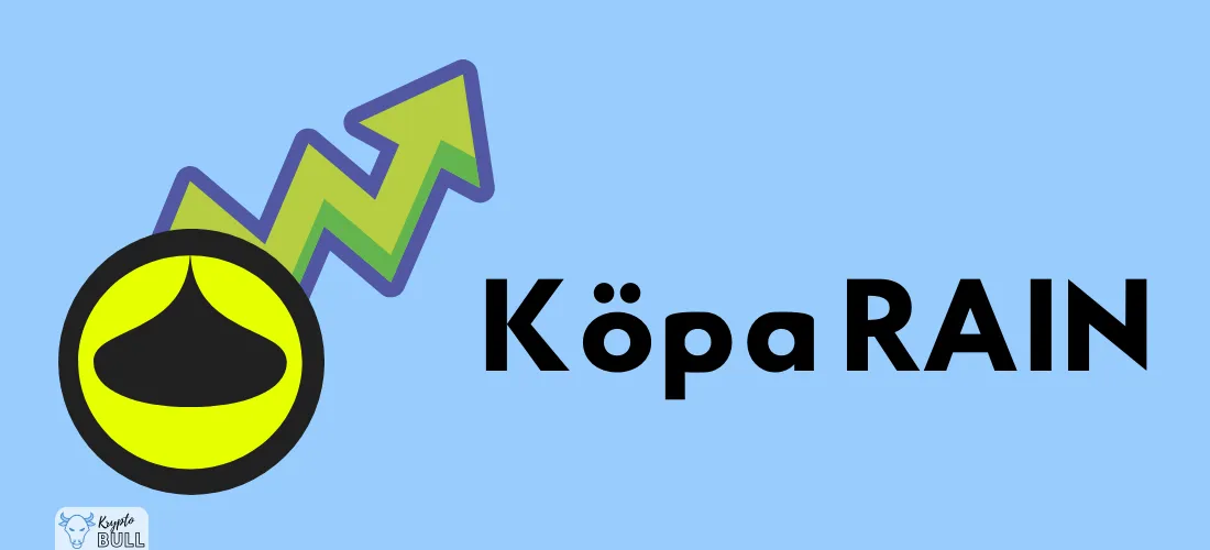 RAIN-logotypen med stigande grön pil och texten ”Köpa RAIN”