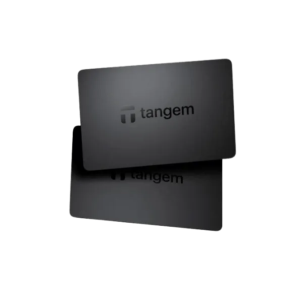 Tangem Wallet, hårdvaruplånbok i kortformat